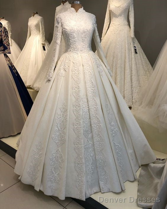 White Long Wedding Dress Formal Dress Prom Dresses Main image