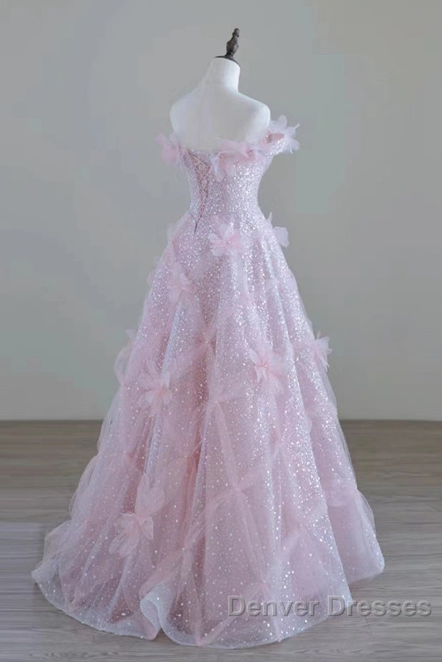 Women High Feeling Pink Fairy Prom Dress Long Party Dress