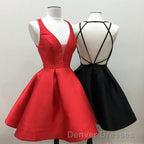 Womens Strappy Back Homecoming Dress Short Prom Gowns