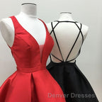 Womens Strappy Back Homecoming Dress Short Prom Gowns