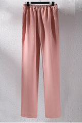 Prom Dress Long, Pink Ruffles 3/4 Sleeves Mother of the Bride Pant Suits