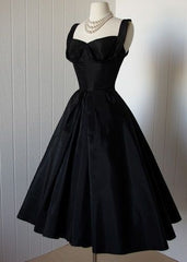 Prom Dress Champagne, Black Elegant Cocktail Dresses Short Prom Dress