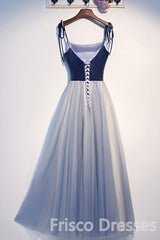 Bridesmaid Dresses Custom, Spaghetti Straps Lace Up Floor Length Modest Evening Dresses Party Prom Dresses