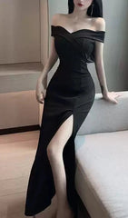 fantasy prom dress ideas off shoulder black prom dresses for teens