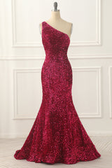 Homecoming Dress Shops, Fuchsia Sequin Long Prom Dress