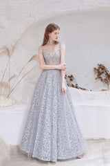 Party Dress Brown, A Line Jewel Neck Floor Length Sleeveless Zipper Prom Dresses