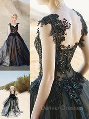 Homecomming Dresses Cute, Ball Gown Sweetheart Sweep Train Tulle Evening Dresses With Appliques Lace