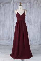 Bridesmaid Dresses, Burgundy tulle lace long prom dress burgundy lace evening dress