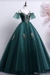 Party Dresses Sales, Prom Dress, Formal Dress, Evening Gown Green Prom Dress