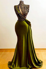 Short Formal Dress, Green Prom Dresses, Cheap Evening Dresses, Long