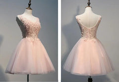 Bridesmaids Dress Trends, Charming Pearl Pink Tulle Formal Dress , Lovely Homecoming Dresses