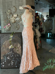 Weddings Dresses Near Me, Classic Vintage Lace Floor Length Mermaid Wedding Dress