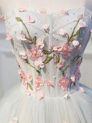 Homecoming Dress Websites, Cute Tulle Short Lace Applique Short Prom Dress, Tulle Puffy Homecoming Dress