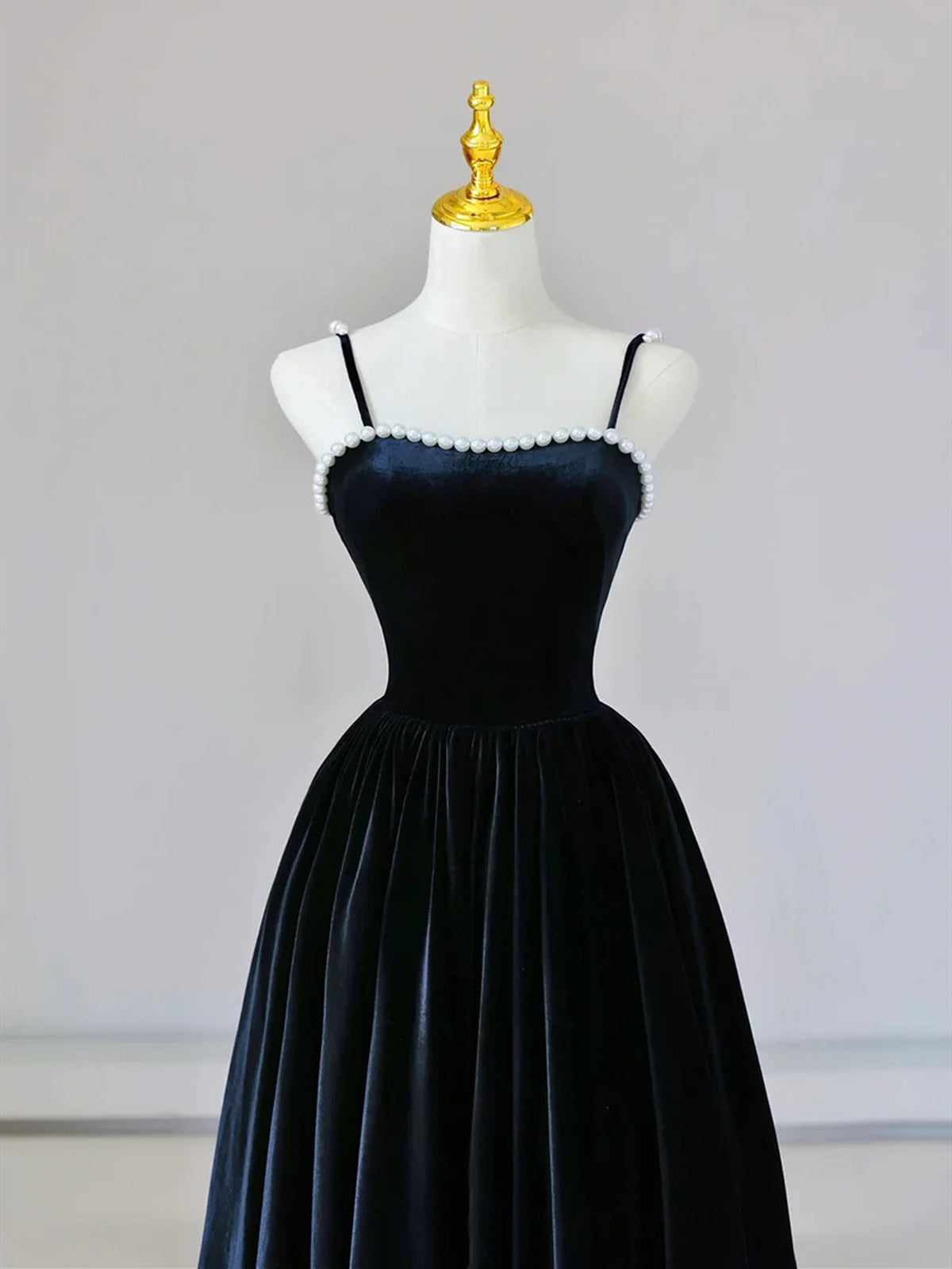 Party Dress Over 51, Dark Navy Blue Velvet Long Prom Dresses, Dark Navy Blue Velvet Long Formal Evening Dresses