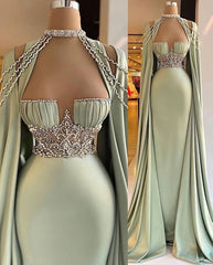 Homecoming Dress Idea, Elegant Long Mermaid Prom Dresses, Unique Prom Dress