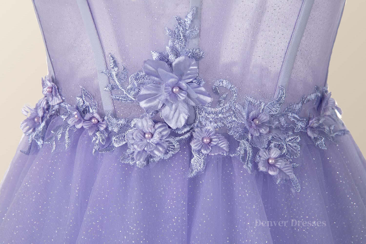 Formal Dress Outfit, Lavender Corset A-line Short Homecoming Dress