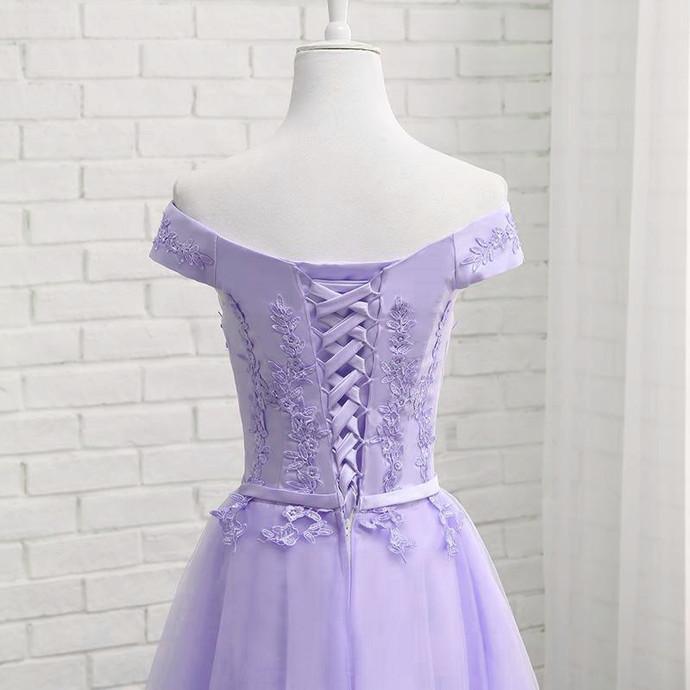 Cute Prom Dress, Light Purple Short New Style Homecoming Dress,New Party Dresses