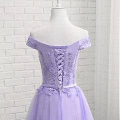Cute Prom Dress, Light Purple Short New Style Homecoming Dress,New Party Dresses