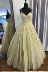 Wedding Shoes Bride, Long Prom Dress With Sparkle Tulle Floor Length Formal Evening Dress