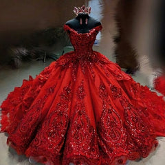 Homecomeing Dresses Short, Off the shoulder ball gown, charming prom dress