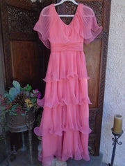 Sweater Dress, Pink Prom Dress Long Women Sexy Dresses Elegant Party Gown