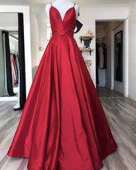 Bridesmaid Dress Beach, Red Prom Dresses, Red Ball Gowns Red Evening Dress, Long Formal Dress, Long Evening Gowns