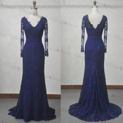 Homecoming Dresses Bodycon, Lace Prom Dress, Long Sleeve Prom Dress, V Neck Prom Dress, Sexy Prom Dresses, Prom Dresses, 2024 Cheap Prom Dresses, Long Prom Dress, Dress For Prom