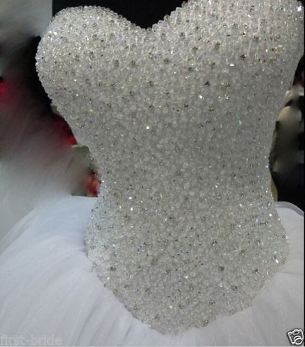 Wedding Dresses Train, wedding dresses new white ivory beadding wedding dress bridal gown custom size