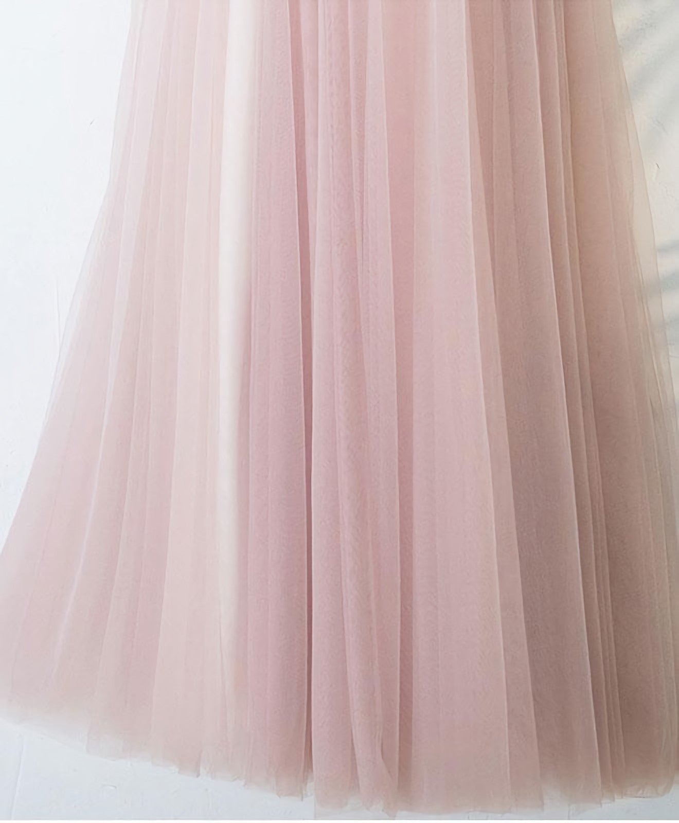 Black Bridesmaid Dress, Pink V Neck Lace Long Prom Dress, Cheap Evening Dress