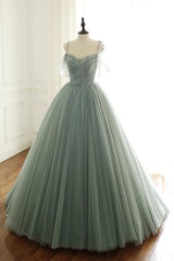 Formal Dresses Nearby, Romantic Olivia Tulle Long Prom Dresses,Ball Gown Birthday Gowns