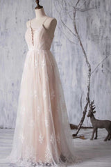 Wedding Dresses Sales, Spaghetti Strap Ruffle Lace A-line Wedding Dress