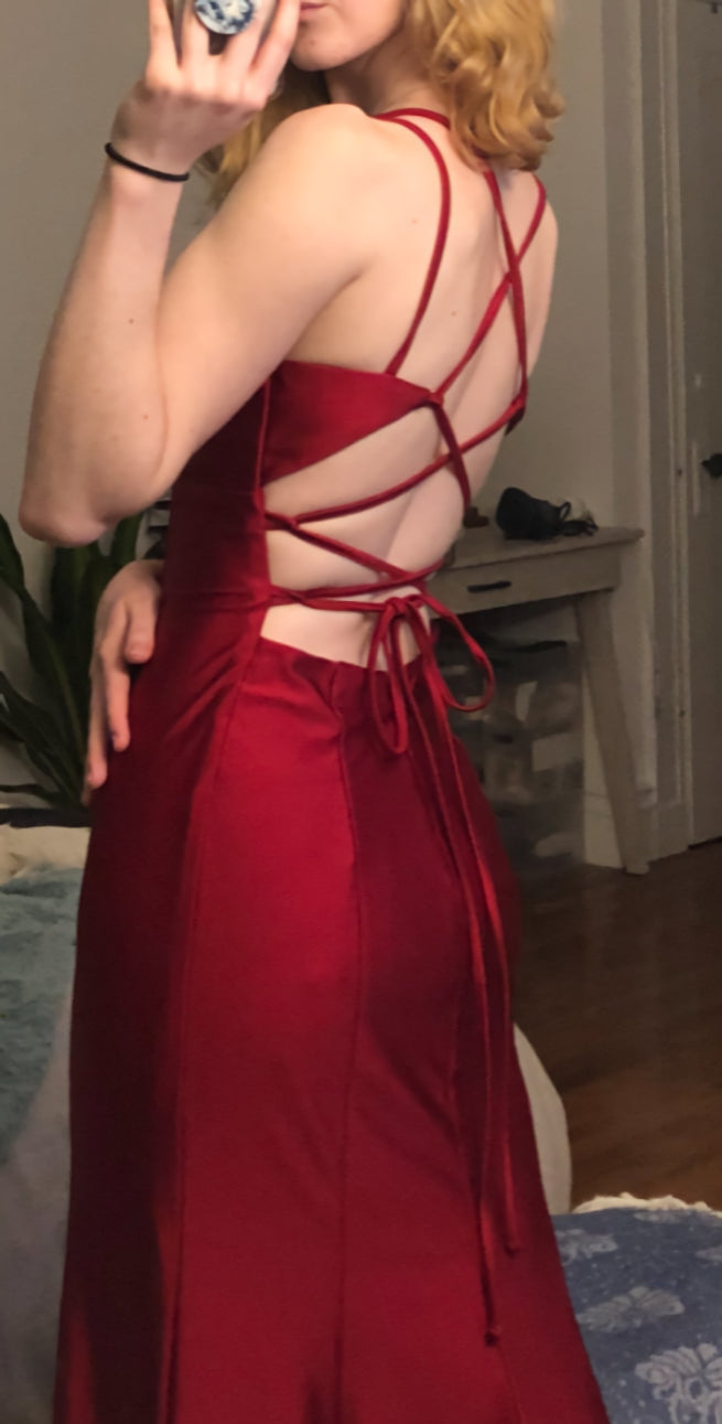 Prom Dresses Uk, Spaghetti Straps Mermaid Long Prom Dress,Unique Formal Dresses