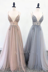 Bridesmaid Dresses Fall Wedding, Straps A-Line Beading Rose Wood Prom Dress with Crystal