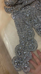 Dress Prom, Trendy Prom Dresses Long Sequin,Royal Blue Designer Evening Gowns with Crystals Diamond