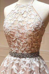 Party Dress Luxury, Tulle Lace Short Prom Dress Beading A Line Homecoming Dress